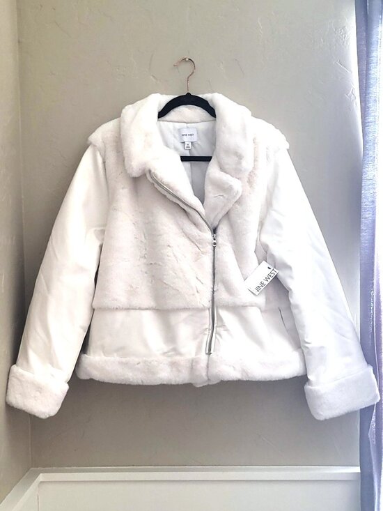 Nine West Jackets & Blazers - Nine West Daisy Dew Moto Jacket NWT